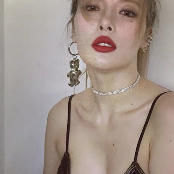 💕LAST ONE 💙S925 SILVER BEAR EARRINGS - Picture 3 of 9